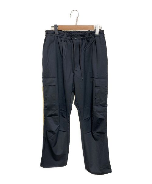 Y-3（ワイスリー）Y-3 (ワイスリー) CLASSIC REFINED WOOL STRETCH CARGO PANTS ネイビー サイズ:Lの古着・服飾アイテム