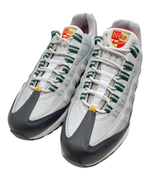 NIKE（ナイキ）NIKE (ナイキ) AIR MAX95 ホワイト×グリーン サイズ:26.5の古着・服飾アイテム