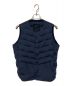 DESCENTE ALLTERRAIN（デザイント オルテライン）の古着「D.I.S. DOWN VEST」｜ネイビー