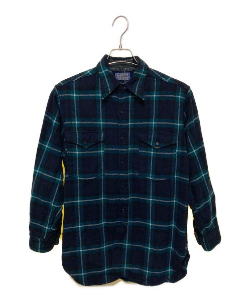 PENDLETON（ペンドルトン）PENDLETON (ペンドルトン) 40'sチェックウールシャツ グリーン サイズ:不明の古着・服飾アイテム