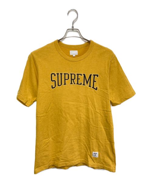 SUPREME（シュプリーム）SUPREME (シュプリーム) Eｍbroidered Logo Tee イエロー サイズ:Mの古着・服飾アイテム