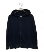 Onitsuka Tigerオニツカタイガー）の古着「ZIP UP SWEAT HOODIE」｜ブラック