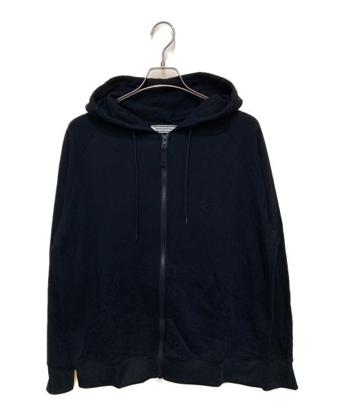 Onitsuka Tiger（オニツカタイガー）Onitsuka Tiger (オニツカタイガー) ZIP UP SWEAT HOODIE ブラック サイズ:Sの古着・服飾アイテム