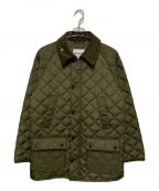 Barbourバブアー）の古着「BEDALE SL QUILT NYLON」｜カーキ