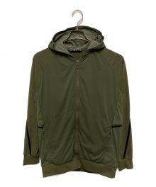 SALOMON（サロモン）の古着「RUNLIFE HOODIE」｜カーキ