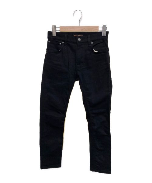 NUDIE JEANS（ヌーディー・ジーンズ）NUDIE JEANS (ヌーディー・ジーンズ) デニムパンツ ブラック サイズ:71cm (W28)の古着・服飾アイテム