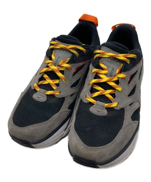 HOKAONEONE（ホカオネオネ）HOKAONEONE (ホカオネオネ) CLIFTON L SUEDE EXCLUSIVE グレー サイズ:27の古着・服飾アイテム