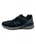 NEW BALANCE (ニューバランス) スニーカー ブラック×ブルー サイズ:27：14000円