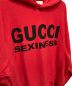 中古・古着 GUCCI (グッチ) SEXINESSトレーナー レッド サイズ:L：33000円