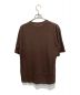 AURALEE (オーラリー) COTTON MESH TEE ブラウン サイズ:SIZE4：6000円