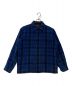 PENDLETON（ペンドルトン）の古着「オンブレチェックシャツジャケット」｜ネイビー