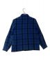 PENDLETON (ペンドルトン) オンブレチェックシャツジャケット ネイビー サイズ:S：2980円