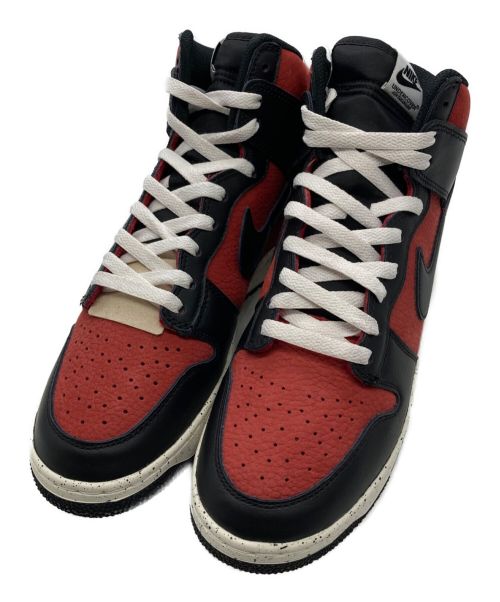 NIKE（ナイキ）NIKE (ナイキ) UNDERCOVER (アンダーカバー) DUNK HIGH 1985 レッド×ブラック サイズ:27の古着・服飾アイテム