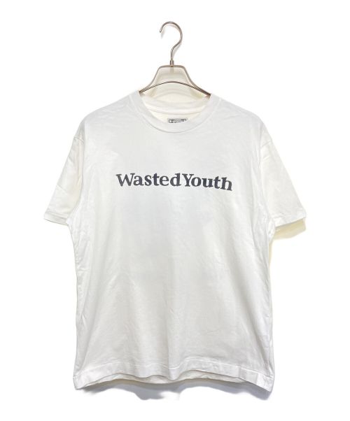 WASTED YOUTH（ウエステッド ユース）WASTED YOUTH (ウエステッド ユース) WHITE EAGLE T-SHIRT ホワイト サイズ:Lの古着・服飾アイテム