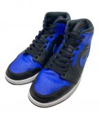 NIKEナイキ）の古着「AIR JORDAN 1 MID Hyper Royal」｜ブルー×ブラック