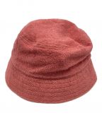 AURALEE×kijima takayukiオーラリー×キジマタカユキ）の古着「ORGANIC COTTON TERRY CLOTH BUCKET HAT」｜ピンク