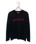 SUPREME（シュプリーム）の古着「Paranoid Crewneck」｜ブラック