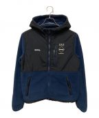 F.C.R.B.エフシーアールビー）の古着「POLARTEC FLEECE HYBRID BLOUSON」｜ネイビー