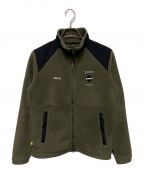 F.C.R.B.エフシーアールビー）の古着「POLARTEC FLEECE STAND COLLAR BLOUSON」｜カーキ