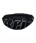 F.C.R.B.エフシーアールビー）の古着「BIG LOGO WAIST BAG」｜ブラック