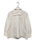 MHLエムエイチエル）の古着「TRAM STRIPE COTTON」｜ホワイト