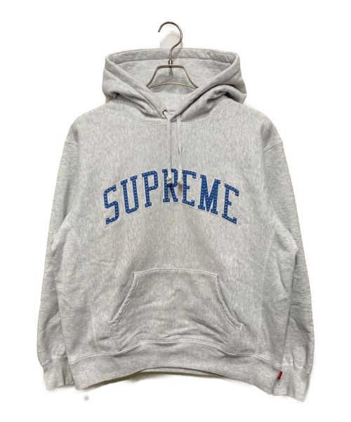 SUPREME（シュプリーム）SUPREME (シュプリーム) Stars Arc Hooded Sweatshirt グレー サイズ:Sの古着・服飾アイテム