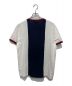 FRED PERRY (フレッドペリー) Central Stripe T-Shirt ホワイト×ネイビー サイズ:L：2480円