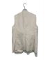 Enchainement (アンシェヌマン) C/L Pique Gilet ホワイト サイズ:FREE：4480円