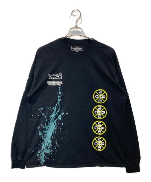 NEIGHBORHOOD（ネイバーフッド）NEIGHBORHOOD (ネイバーフッド) BILLIONAIRE BOYS CLUB (ビリオネアボーイズクラブ) BBC L-1 C-TEE.LS ブラック サイズ:XLの古着・服飾アイテム