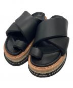 sacaiサカイ）の古着「Multiple Sole Sandals」｜ブラック
