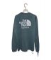 THE NORTH FACE (ザ ノース フェイス) L/S THE NORTH FACE SPHERE BL TEE 長袖　ロングスリーブ　カットソー グリーン サイズ:XL 未使用品：5000円