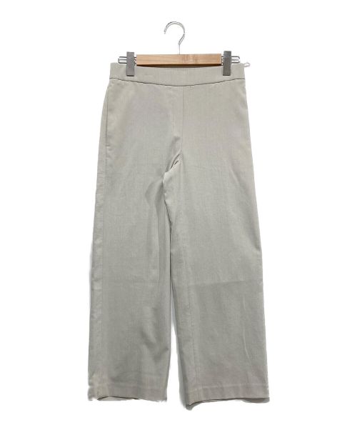 theory（セオリー）theory (セオリー) EASY CROP PANT アイボリー サイズ:Mの古着・服飾アイテム