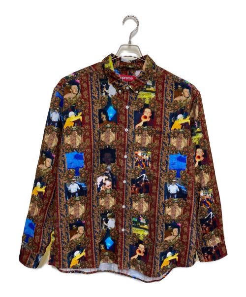 SUPREME（シュプリーム）SUPREME (シュプリーム) Hardcore Printed Corduroy Shirt マルチカラー サイズ:Lの古着・服飾アイテム