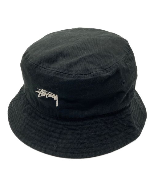 stussy（ステューシー）stussy (ステューシー) ハット ブラック サイズ:XL 未使用品の古着・服飾アイテム