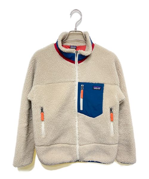 Patagonia（パタゴニア）Patagonia (パタゴニア) キッズ・レトロX・ジャケット ベージュ サイズ:Lの古着・服飾アイテム