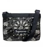 SUPREMEシュプリーム）の古着「Bandana Tarp Side Bag」｜ブラック