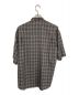 AURALEE (オーラリー) WASHABLE SUPER LIGHT WOOL CHECK HALF SLEEVED SHIRTS ベージュ サイズ:SIZE5：14800円