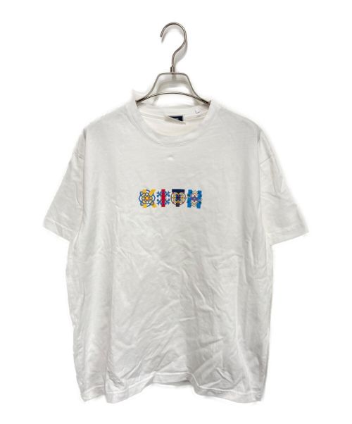 KITH（キス）KITH (キス) ボックスロゴｔシャツ ホワイト サイズ:Sの古着・服飾アイテム