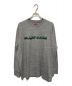 SUPREME（シュプリーム）の古着「CHROME LOGO L/S TOP」｜グレー