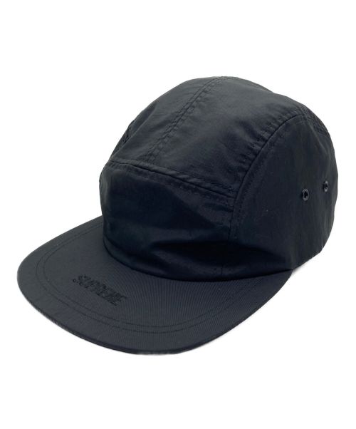 SUPREME（シュプリーム）SUPREME (シュプリーム) Visor Logo Camp Cap ブラックの古着・服飾アイテム