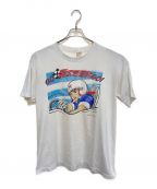 FRUIT OF THE LOOMフルーツオブザルーム）の古着「90's マッハGOGOGOプリントTシャツ」｜ホワイト