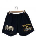 The Almeda Club×the apartmentザアラメダクラブ×ジ アパートメント）の古着「Hemisphere Shorts」｜ブラック