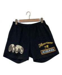 The Almeda Club×the apartment（ザアラメダクラブ×ジ アパートメント）の古着「Hemisphere Shorts」｜ブラック