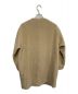 DANTON (ダントン) WOOL LIGHT PILE ノーカラーロングコート ベージュ サイズ:S：17800円