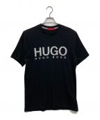 HUGO BOSSヒューゴ ボス）の古着「プリントTシャツ」｜ブラック