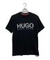 HUGO BOSS（ヒューゴ ボス）の古着「プリントTシャツ」｜ブラック