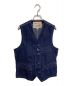 SUGAR CANE（シュガーケーン）の古着「9oz. WABASH STRIPE WORK VEST」｜インディゴ