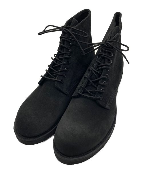 RED WING（レッドウィング）RED WING (レッドウィング) ALL BLACK PLANE TOE/シューズ ブラック サイズ:USA 9.5の古着・服飾アイテム