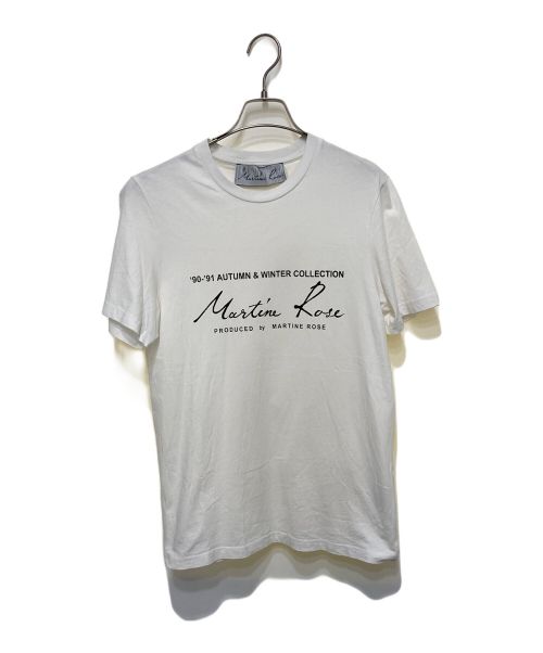 MARTINE ROSE（マーティン・ローズ）MARTINE ROSE (マーティン・ローズ) CLASSIC T ホワイト サイズ:Sの古着・服飾アイテム