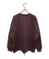 AURALEE (オーラリー) SUPER SOFT SWEAT DRAW CODE BIG P/O ブラウン サイズ:1：8800円